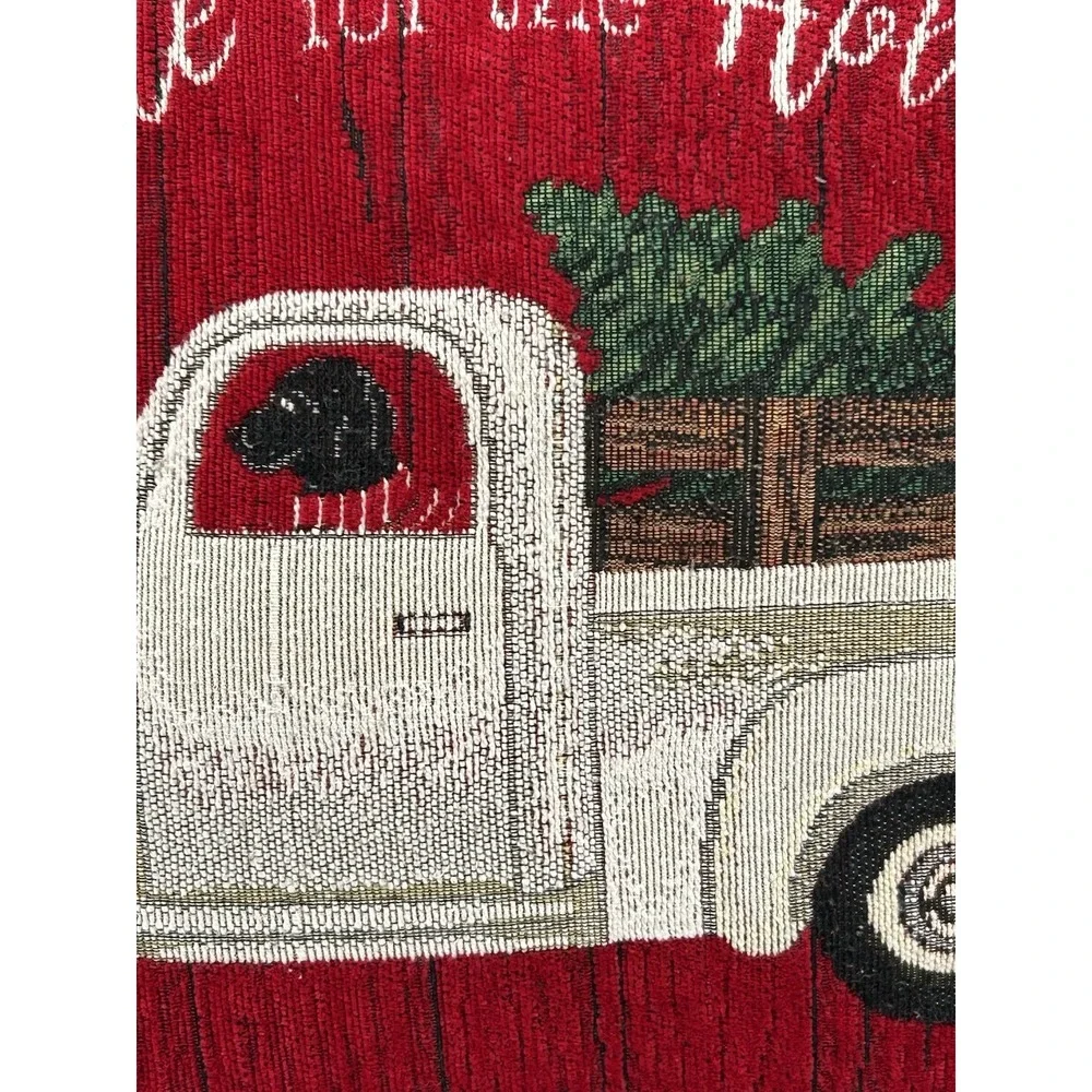 Christmas Tapestry Pillow 